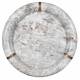 Table de Salon Prosper Signature Table Basse Ronde en Marbre et Acier Mobilier de Salon Design 35x60x60cm
