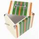Glacière Portable Be Wine Stripes Lemon Zuiver en Polypropylène Format Compact pour Boissons 23,5x32x43cm