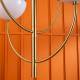 Lustre Montparnasse Signature Luminaire en Acier Doré et Opaline Lustre 4 Globes 76x76x100cm