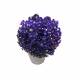 Lot de 4 Fausses Plantes Ensemble de 4 Pots de Fleurs Décoratives en Plastique Plantes Artificielles