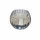 Bougeoir en Verre Photophore pour Bougie Chauffe Plat Décoration de Table 6x7x7cm