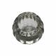 Bougeoir en Verre Photophore pour Bougie Chauffe Plat Décoration de Table 6x7x7cm