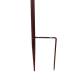 Mobile de Jardin Métal Décoration Extérieur à Planter Tuteur Duo de Corbeaux Acier Patiné à Piquer 17x75x155cm