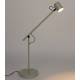 Lampe Aéro Woody Luminaire à Poser en Acier Vert et PVC Eclairage Inclinable 20x45,5x55cm