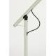 Lampe Aéro Woody Luminaire à Poser en Acier Vert et PVC Eclairage Inclinable 20x45,5x55cm