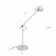 Lampe Aéro Woody Luminaire à Poser en Acier Vert et PVC Eclairage Inclinable 20x45,5x55cm