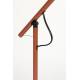 Lampe Aéro Woody Luminaire à Poser en Acier Rouge et PVC Eclairage Inclinable 20x45,5x55cm