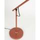 Lampe Aéro Woody Luminaire à Poser en Acier Rouge et PVC Eclairage Inclinable 20x45,5x55cm