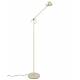 Lampadaire Aéro Woody Luminaire sur Pied en Acier Beige et PVC Eclairage Inclinable 25x57,5x120cm