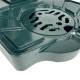 Fontaine de Jardin Décoration à Poser en Fonte d'Aluminium et Robinet en Laiton Colonne à Eau Style Antan 29x33x81cm