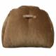 Fauteuil Tombag Dutchbone Assise Moelleuse en Velours Marron Sofa Rétro 78x99x120cm