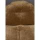 Fauteuil Tombag Dutchbone Assise Moelleuse en Velours Marron Sofa Rétro 78x99x120cm