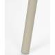 Lampadaire Susie Beige Woody Luminaire sur Trépied Lampe en Métal Abat-Jour en Polyester 45x45x146cm