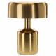 Lampe Otogno Athezza Lampe à Poser en Laiton Doré Luminaire de Table Design 26x26x35cm