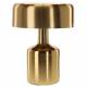 Lampe Otogno Athezza Lampe à Poser en Laiton Doré Luminaire de Table Design 26x26x35cm