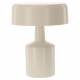 Lampe Otogno Athezza Lampe à Poser en Laiton Blanc Luminaire de Table Design 26x26x35cm
