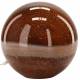 Lampe Nebula Terre de Sienne Athezza Luminaire à Poser en Verre Boule Lumineuse 28x29x29cm
