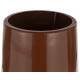 Lampe de Table Classy Terra Zuiver Luminaire d'Ambiance de Table de Chevet en Acier Rouge 20x20x42cm