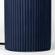 Lampe de Table Dash S Bleu Royal Zuiver Luminaire Tendance en Céramique et Verre Opale 15x15x38cm