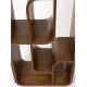 Etagère Seven Zuiver Bibliothèque en Placage Noyer Support de Présentation de Design 35x60x160cm