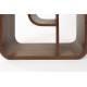 Etagère Seven Zuiver Bibliothèque en Placage Noyer Support de Présentation de Design 35x60x160cm