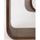 Etagère Seven Zuiver Bibliothèque en Placage Noyer Support de Présentation de Design 35x60x160cm