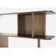 Bibliothèque Barbier Noyer Zuiver Etagère Design Meuble de Rangement 35x160x195cm