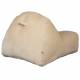 Fauteuil Tombag Dutchbone Assise Moelleuse en Velours Beige Sofa Rétro 78x99x120cm