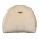 Fauteuil Tombag Dutchbone Assise Moelleuse en Velours Beige Sofa Rétro 78x99x120cm