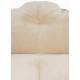 Fauteuil Tombag Dutchbone Assise Moelleuse en Velours Beige Sofa Rétro 78x99x120cm
