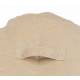 Fauteuil Tombag Dutchbone Assise Moelleuse en Velours Beige Sofa Rétro 78x99x120cm