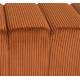 Banc Melvin Athezza Banquette Velours Côtelé Fox Bout de Lit Seventies 42x42x98cm