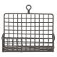Porte-savon Mural en Acier Marron Support à Eponge Décoration Vintage pour Cuisine et Salle de bain 11,2x12,9x15,7cm
