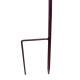Superbe Pluviomètre à Piquer Tuteur Plante Décoration de Jardin Motif Corbeaux en Fer Patiné et Tube en Verre 12x23x145cm