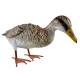 Canard Gerry en Acier Coloré Animal de Jardin Décoration Extérieur Style Campagne 18x21x48cm