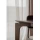 Table de Repas Savone Dutchbone Table en Hévéa MDF Placage Noyer Plateau Rectangulaire 75x90x160cm