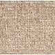 Lot de 2 Chaises Sunrise Zuiver Duo d'Assise de Table en Acier et Tissu Beige Style Rétro 48x52,3x80,5cm