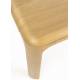 Table de Repas Oever Zuiver Table en Bois Finition Naturelle Plateau Rectangulaire 75x90x180cm