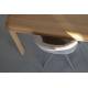 Table de Repas Oever Zuiver Table en Bois Finition Naturelle Plateau Rectangulaire 75x90x180cm