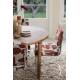 Lot de 2 Chaises Ridge Deco Symbols Zuiver Duo de Chaises en Acier et Tissu à Symbole Design Retro 48x50x85cm