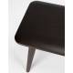 Banc Elroy Dutchbone Assise Longue en Hévéa Finition Foncée Mobilier Style Mid-century 35x46x160cm