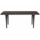Table Basse Elroy M Dutchbone Table de Salon Guéridon Rectangulaire Mobilier Vintage 35x38x85cm