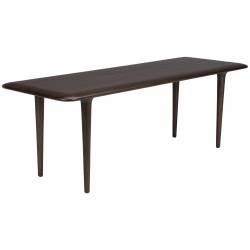 Table Basse Elroy L Dutchbone Table de Salon Guéridon Rectangulaire Mobilier Vintage 38x38x110cm