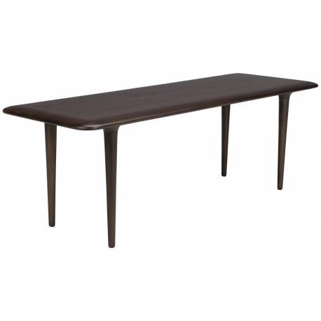 Table Basse Elroy L Dutchbone Table de Salon Guéridon Rectangulaire Mobilier Vintage 38x38x110cm
