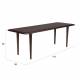 Table Basse Elroy L Dutchbone Table de Salon Guéridon Rectangulaire Mobilier Vintage 38x38x110cm