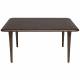 Table Basse Elroy Square Dutchbone Table de Salon Guéridon Carré Mobilier Vintage 33x70x70cm