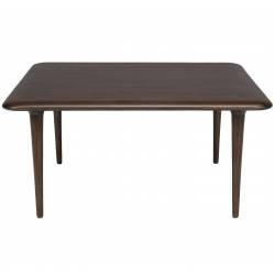 Table Basse Elroy Square Dutchbone Table de Salon Guéridon Carré Mobilier Vintage 33x70x70cm