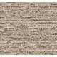 Lot de Deux Chaises de Bar Georgia Soft Dutchbone Duo de Tabourets en Tissu Marron et Acier Marron Assises de Bar 54x56x101cm