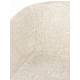 Lot de 2 Chaises Feston Zuiver Siège Design Beige Assise de Table en Tissu 55x56,5x77cm