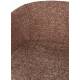 Lot de 2 Tabourets de Comptoir Design Feston Zuiver Fauteuil de Bar Rouge en Tissu 53x54,5x88,5cm